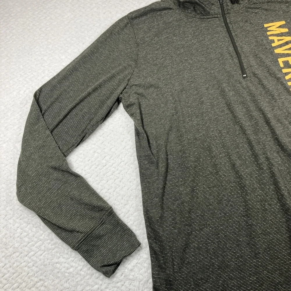 NEW‎ CMU Colorado Mesa University Mavericks 1/4 Zip Pullover Mens 3X Gray NWT